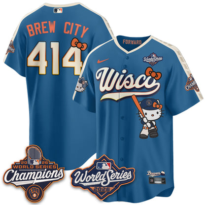 MIL 2026 WS Champions x Meow KT Vapor Jersey - Stitched