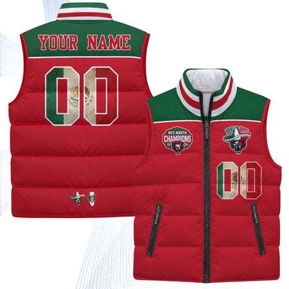 CHI Mexico Style Custom Puffer Vest - Printed V2