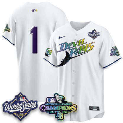TB 2026 AL Champions Vapor Jersey - Stitched