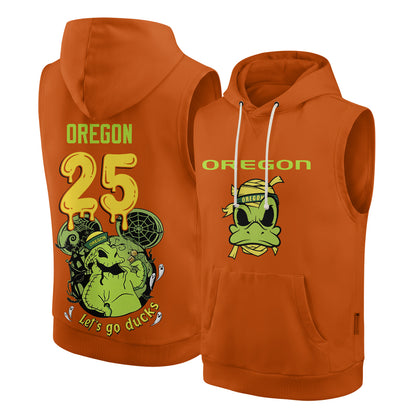 ORE x Boongie Monster Edition Pullover Sleeveless Hoodie Tank Top - Printed