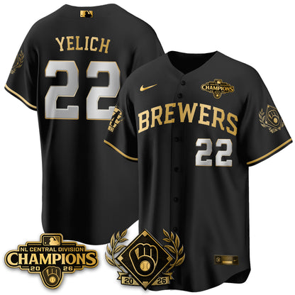 MIL 2026 NL Division Champs Vapor Jersey - Stitched