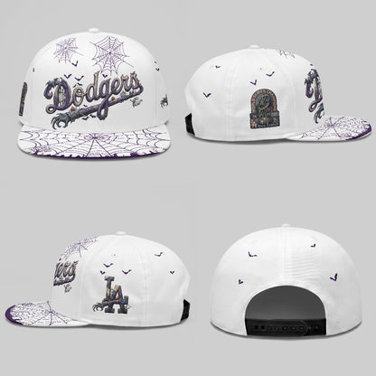 Los Angeles Dodgers Nightmare Snapback Cap - Printed