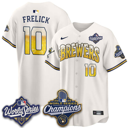 MIL "Pitcher & Pint" 2026 WS Champions Vapor Jersey - Stitched