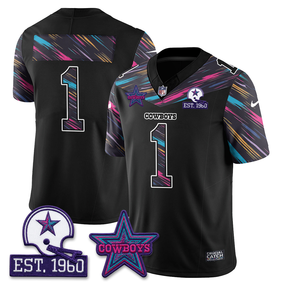 DAL Intercept Cancer 2026 Edition Jersey - Stitched