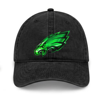 Philadelphia Eagles Fangear Wash Denim Hat - Printed