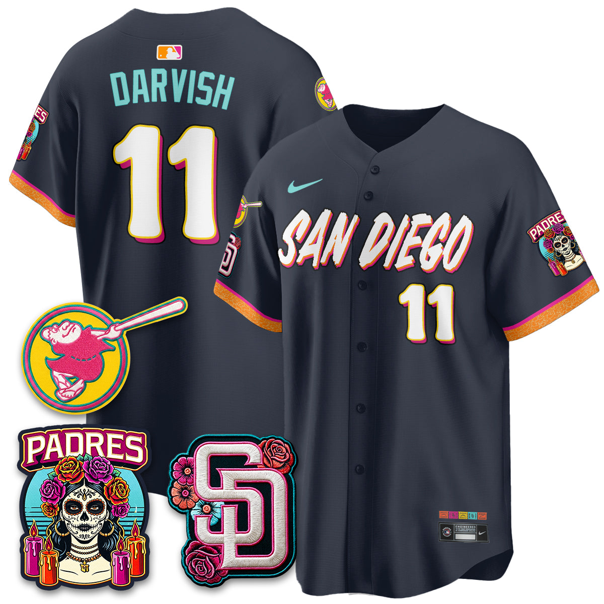 SD 2026 City Connect Vapor Premier Limited Jersey - All Stitched V2