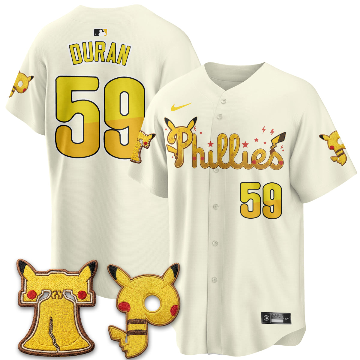 Philadelphia Phillies x PKM Edition Vapor Limited Jersey - Stitched