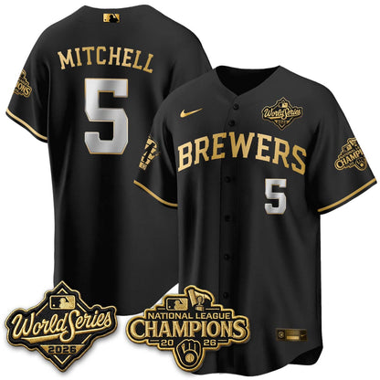 MIL 2026 NL Champions Vapor Jersey - Stitched