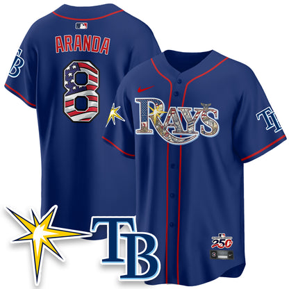 TB 2026 Independence Day USA Vapor Limited Jersey - Stitched