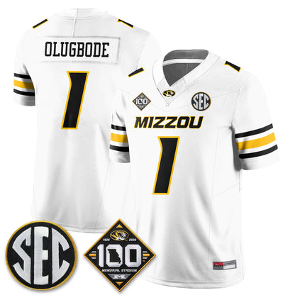 MIZZ 100th Anniversary of Memorial Stadium Vapor Jersey - Stitched