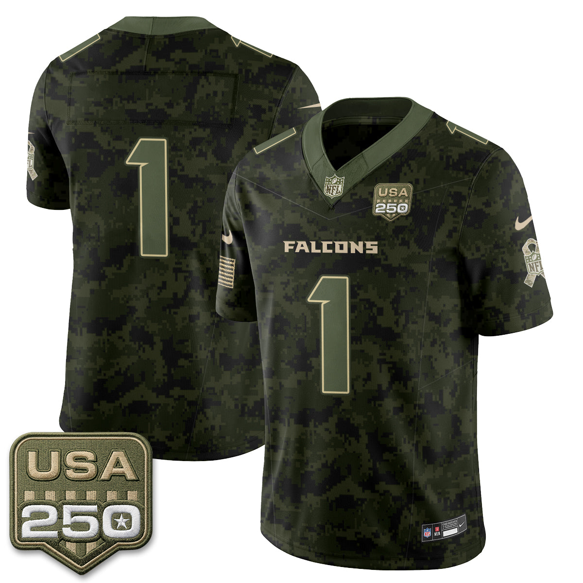 ATL 2026 Salute to Service Vapor Jersey - Stitched