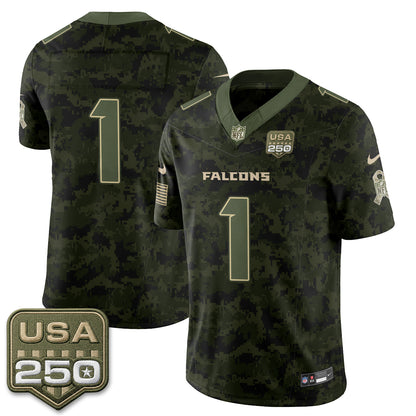 ATL 2026 Salute to Service Vapor Jersey - Stitched