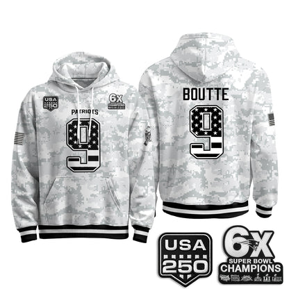 NE 2026 Salute To Service Edition Pullover Hoodie - Printed