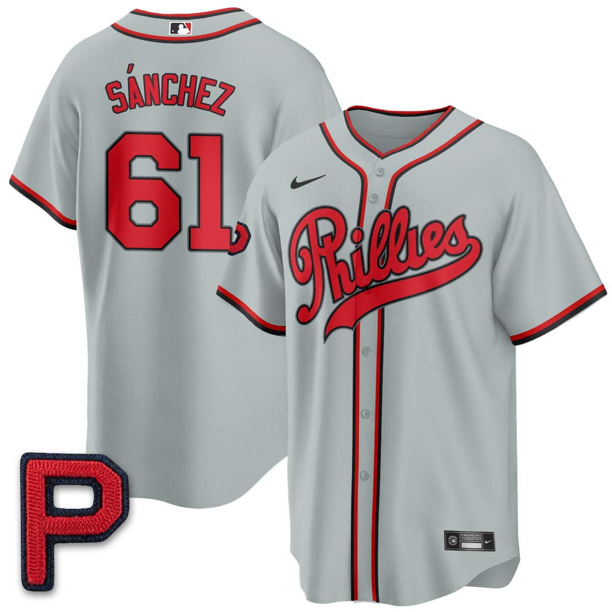 Philadelphia Phillies 2026 Field of Dreams Stadium Vapor Jersey V2 - Stitched