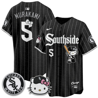 Chicago White Sox x Meow KT Vapor Jersey - Stitched