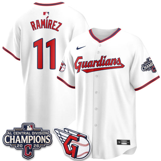 CLE 2026 AL Central Champs Vapor Jersey - Stitched