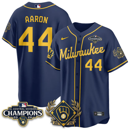 MIL 2026 NL Division Champs Vapor Jersey - Stitched