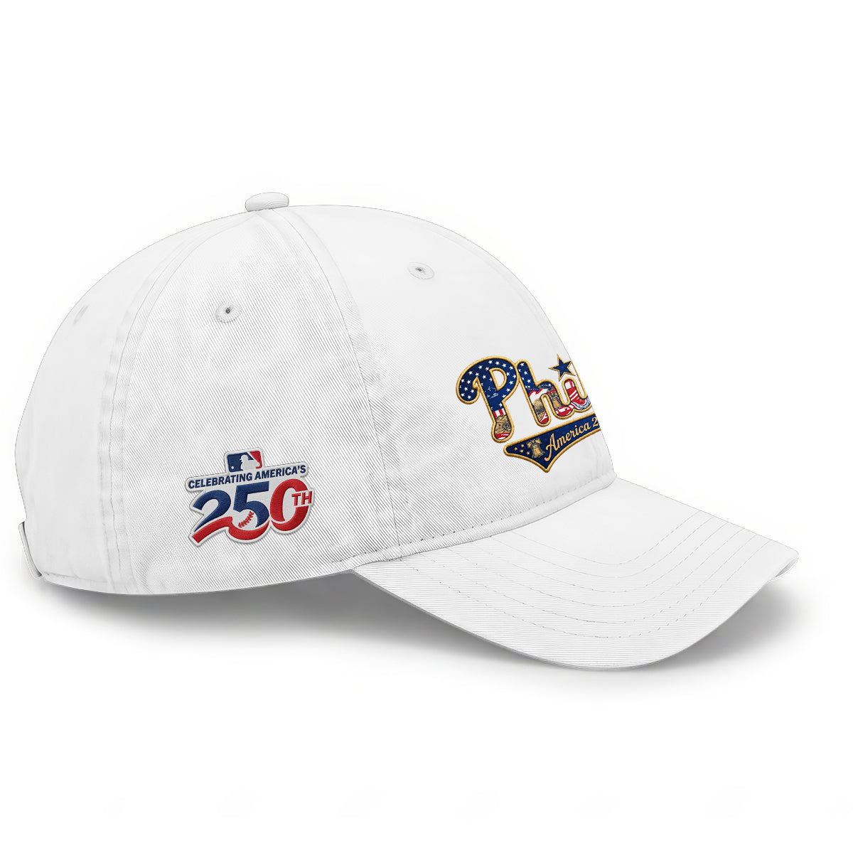 PHI 2026 Independence Day Wash Hat V2- Embroidered