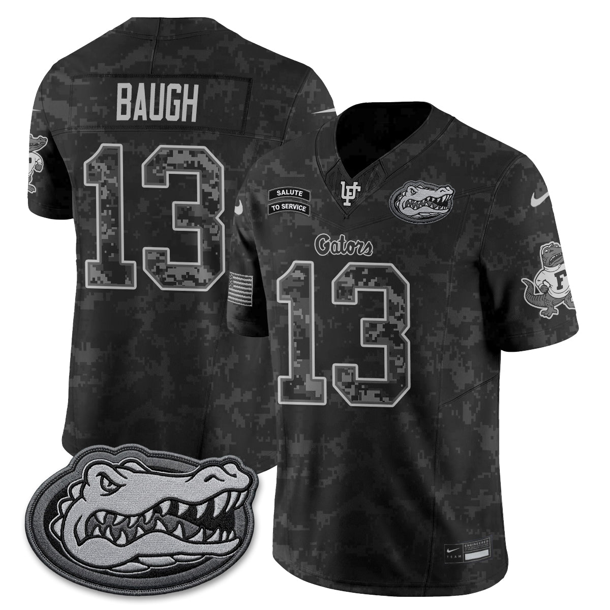 Florida Gators 2026 Salute to Service Vapor Jersey - Stitched