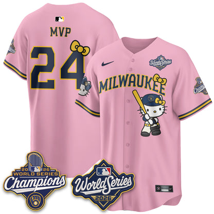 MIL 2026 WS Champions x Meow KT Vapor Jersey - Stitched
