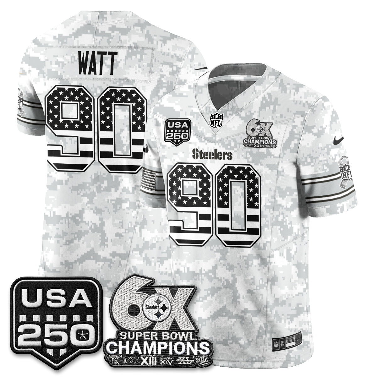 PIT 2026 Salute to Service Edition Vapor Jersey - Stitched