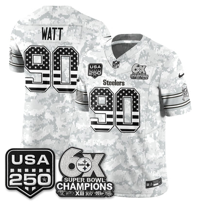 PIT 2026 Salute to Service Edition Vapor Jersey - Stitched