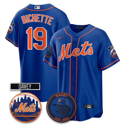 NYM 2026 Davey Johnson In Memoriam Vapor Limited Jersey - All Stitched