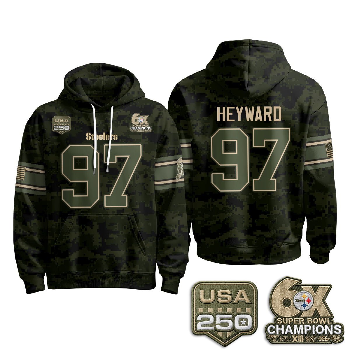 PIT 2026 Salute To Service Edition Pullover Hoodie - Printed