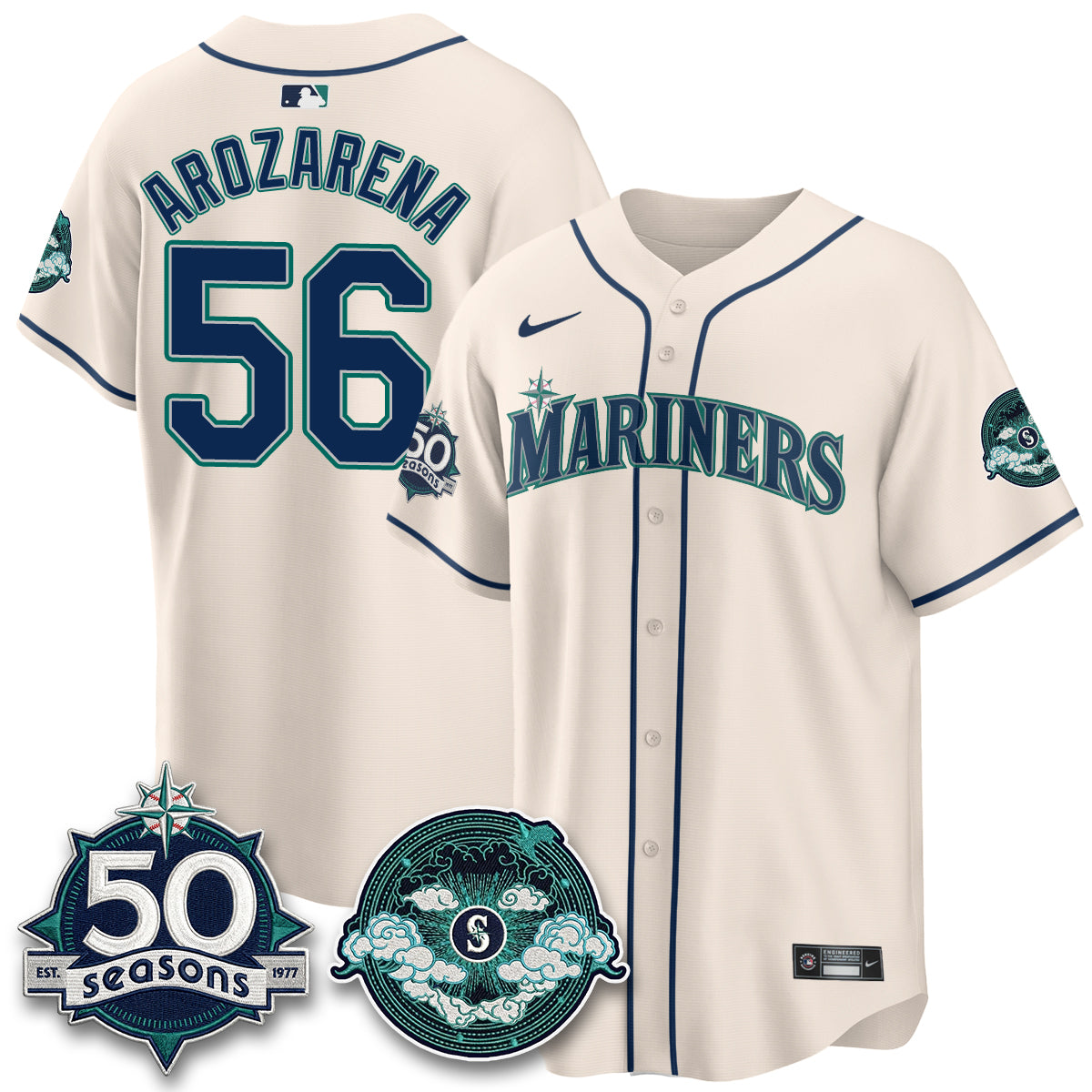 SEA x FW Night Limited Jersey - All Stitched