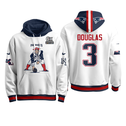 New England Patriots Minuteman Edition Hoodie - Stitched