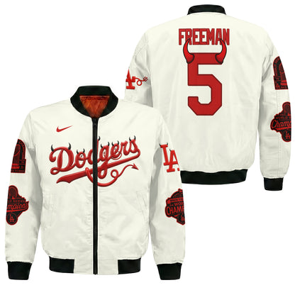 LAD Devil Limited Edition Varsity Jacket - Printed