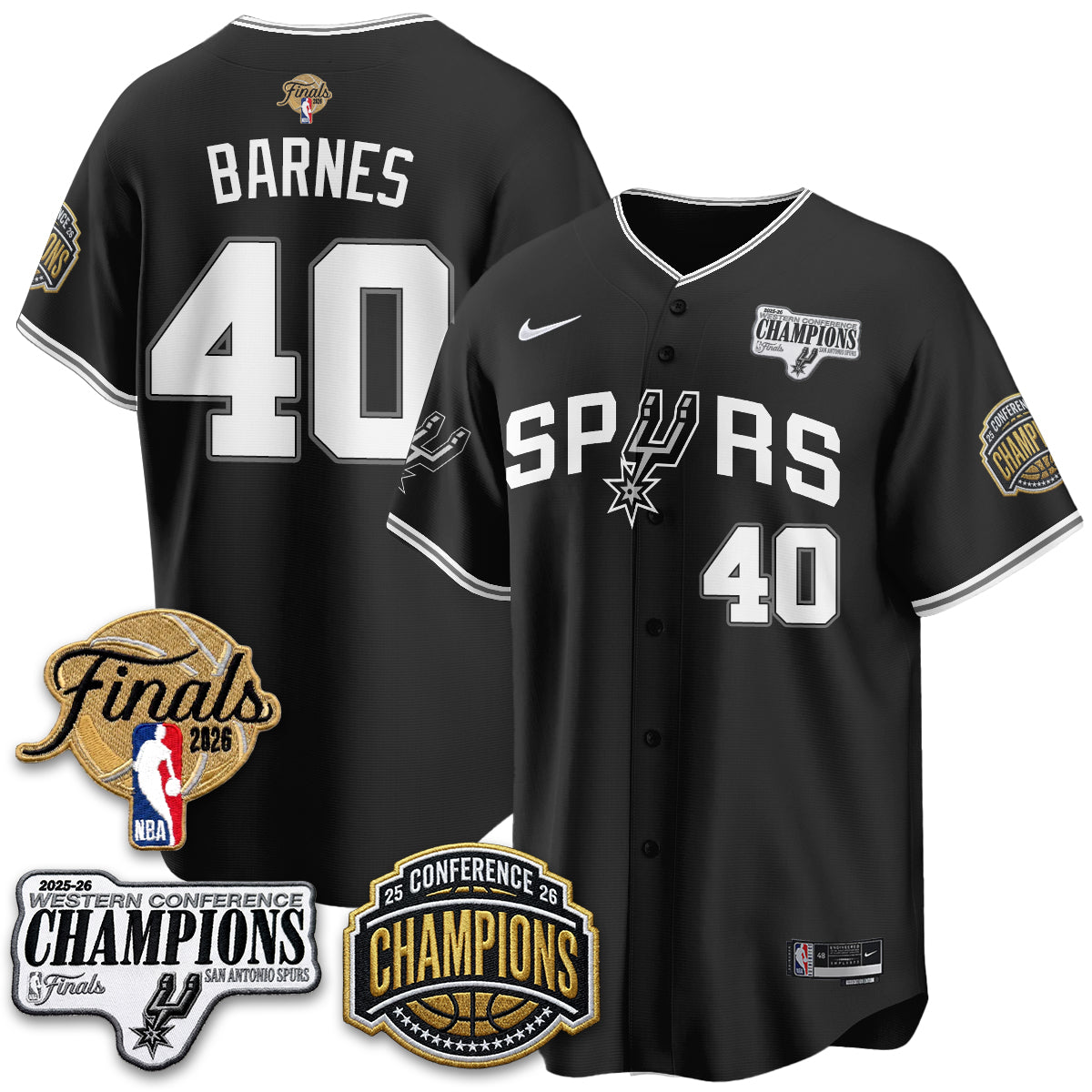 SAS 2026 Basketball Finals Vapor Jersey - Stitched