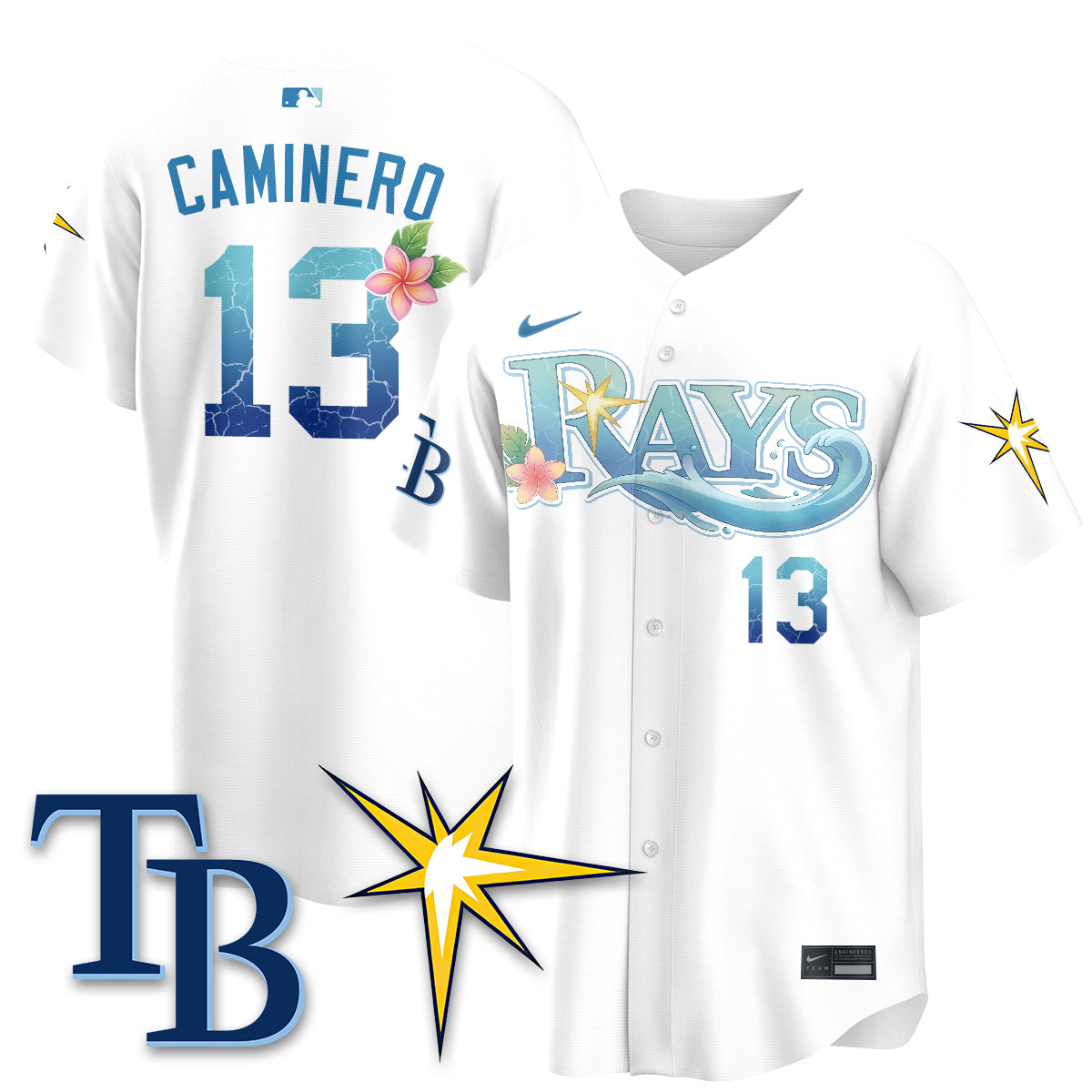 Tampa Bay Rays Aloha Spirit Vapor Limited Jersey - Stitched