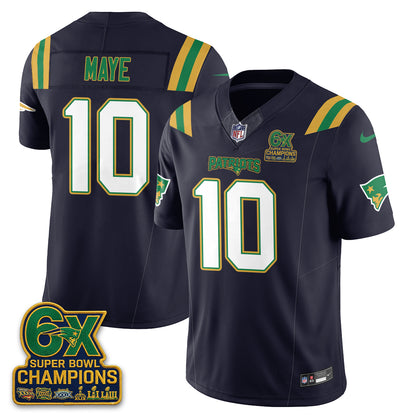 New England Patriots Irish Edition Vapor Jersey - Stitched
