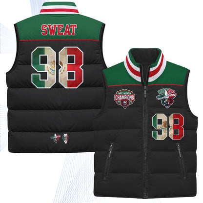 CHI Mexico Style Puffer Vest - Printed V2