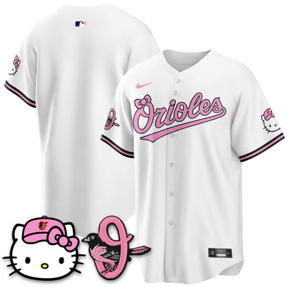 Baltimore Orioles x Meow KT Vapor Premier Limited Jersey - Stitched