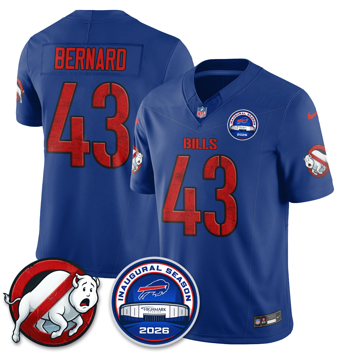 Buffalo Bills x Spirit Catchers Edition Vapor Jersey- Stitched