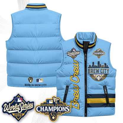 MIL 2026 NL Champions Puffer Vest - Printed