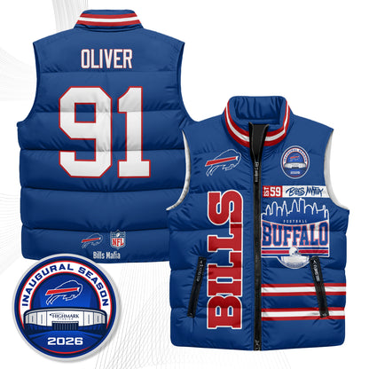 BUF "Mafia" Edition Puffer Vest - Printed