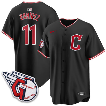 CLE 2026 Black Out Style Limited Vapor Jersey - All Stitched