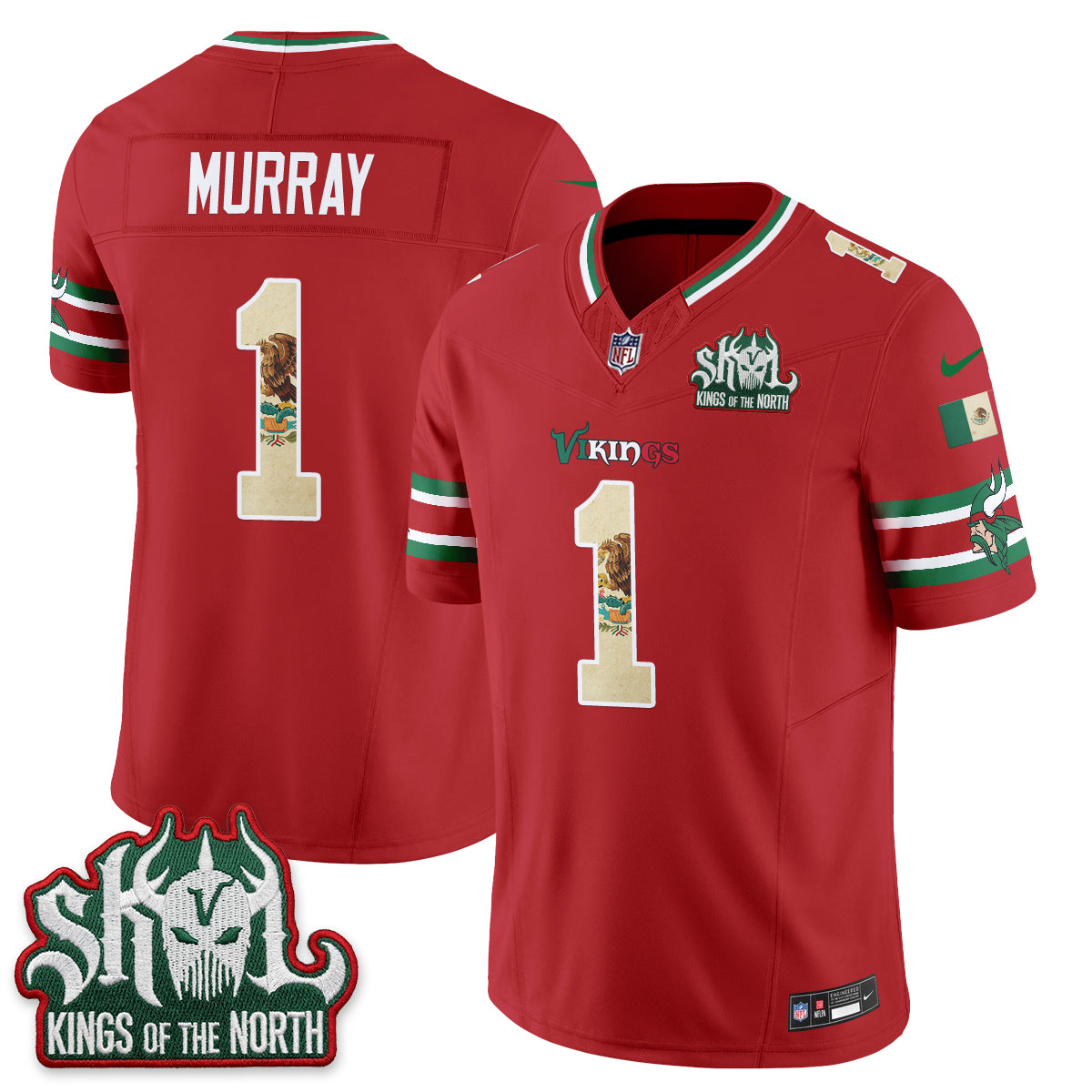 MIN Mexico Edition Vapor Jersey - Stitched