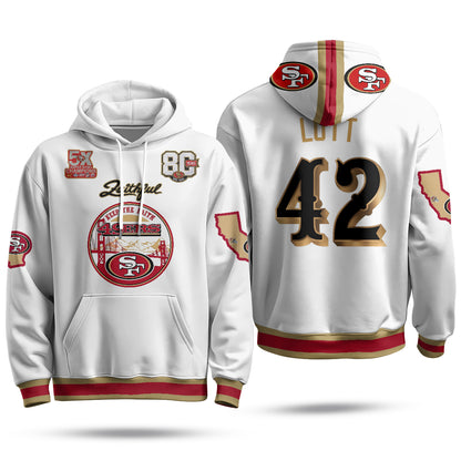 San Francisco 49ers Faithful to The Bay Hoodie - Stitched