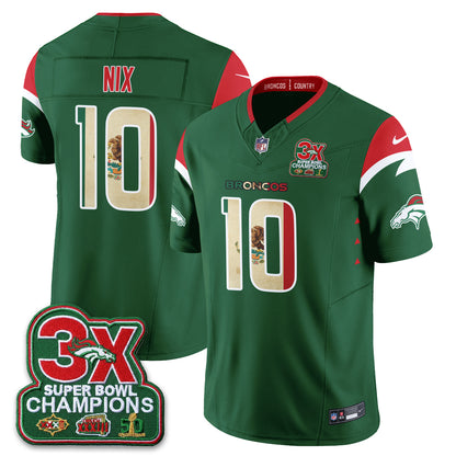 DEN Mexico Edition Vapor Jersey - Stitched