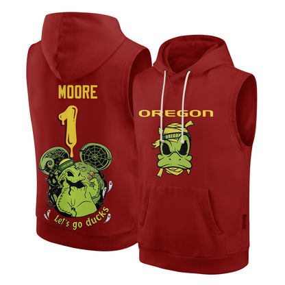 ORE x Boongie Monster Edition Pullover Sleeveless Hoodie Tank Top - Printed