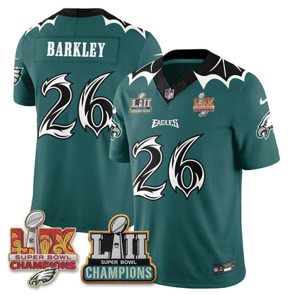 Philadelphia Eagles x Bat Edition Vapor Jersey - Stitched