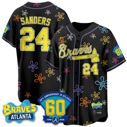 Atlanta Braves x SBSP Limited Vapor Jersey- Stitched