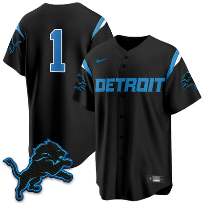 Detroit Lions 2026 Rivalries Baseball Vapor Jersey - Stitched