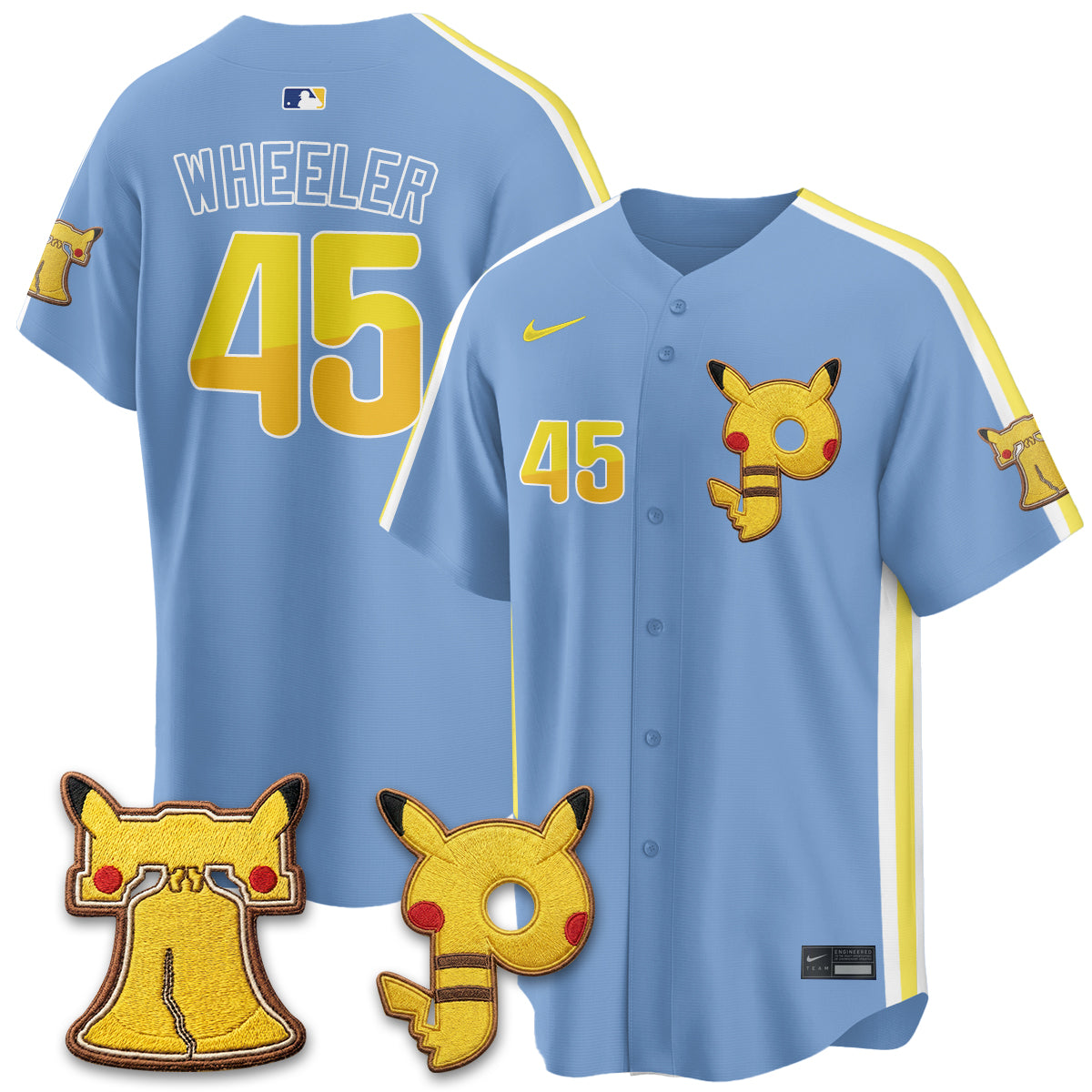 Philadelphia Phillies x PKM Edition Vapor Limited Jersey - Stitched