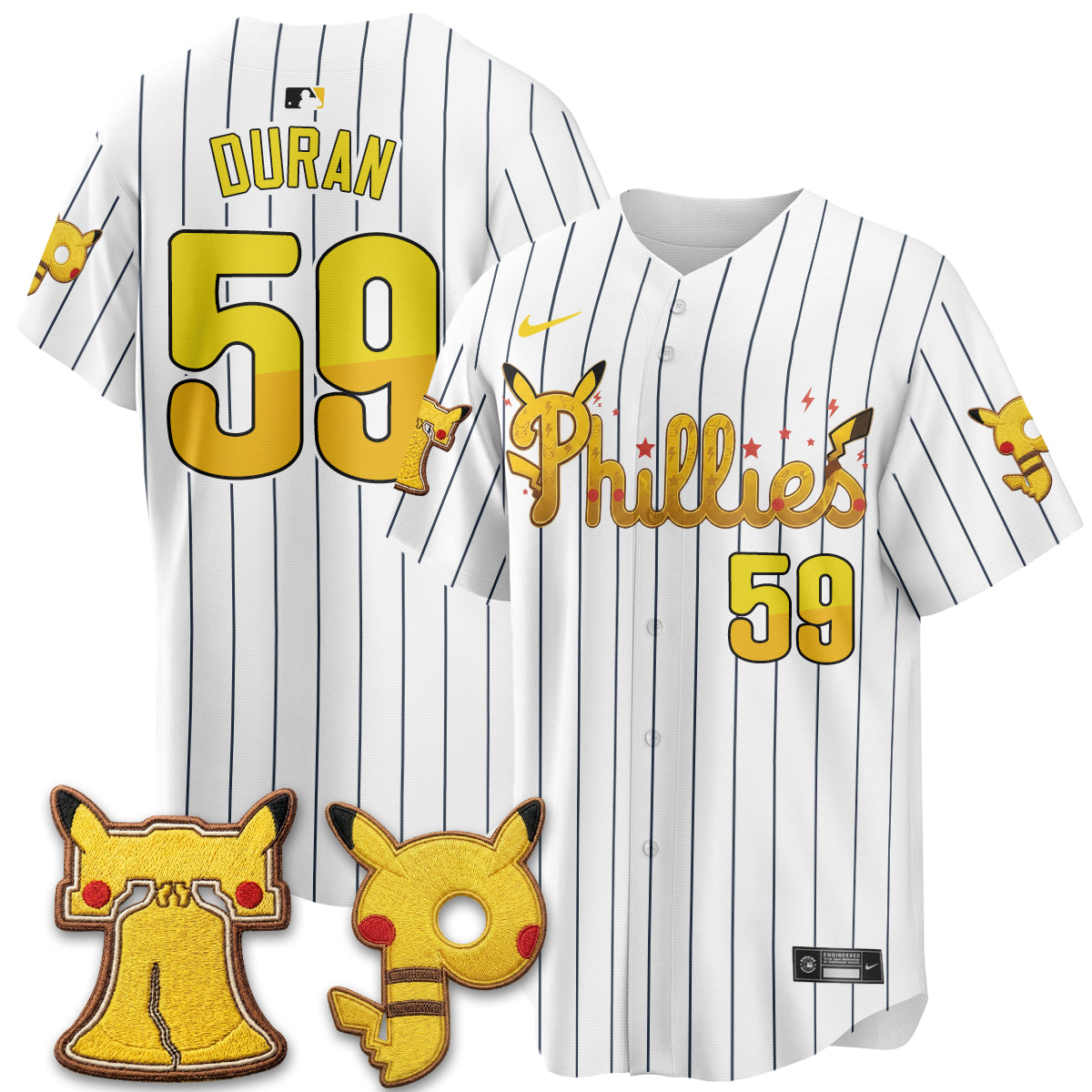 Philadelphia Phillies x PKM Edition Vapor Limited Jersey - Stitched