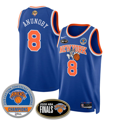 NYK 2026 Basketball  Eastern Conference Champions x Bunny Vapor Jersey - Stitched